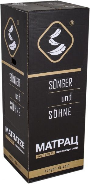 Матрас Gold Sonnig ортопедический в коробке и вакуумной упаковке Songer und Sohne 160x200 см