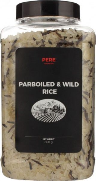 Рис TM Pere суміш пропареного і дикого 800 г 