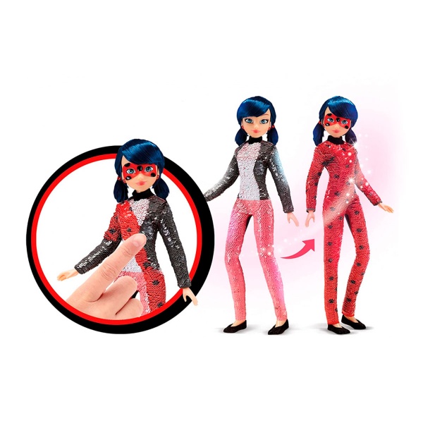 Кукольный набор Miraculous Модное превращение Маринетт в Леди Баг 50375