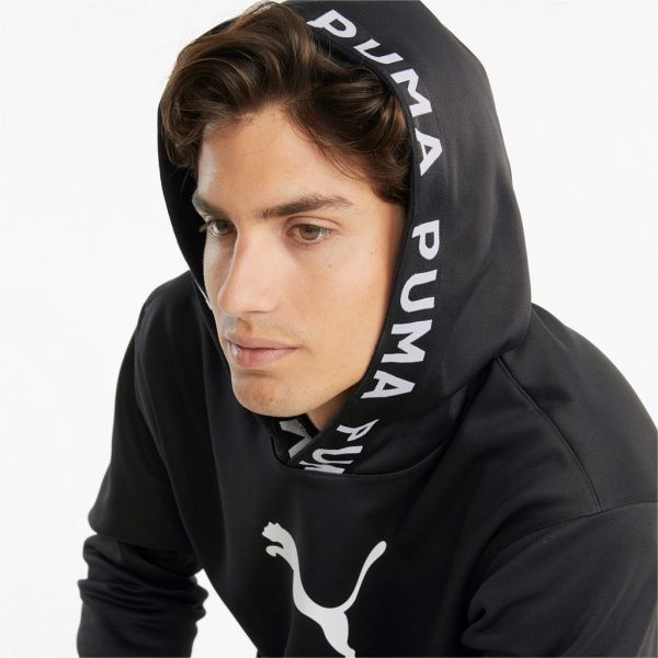 Джемпер Puma TRAIN PWR FLEECE HOODIE 52089301 р. M чорний