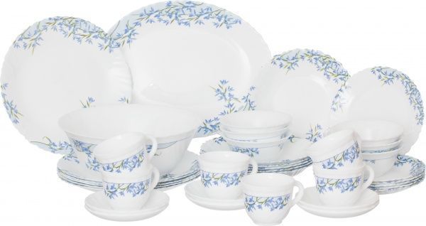 Сервиз столовый Aliya Blue 38 предметов на 6 персон L7796 Arcopal