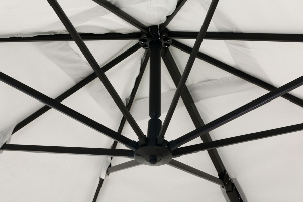 Зонт садовый UBC Group 3х3 м консольный 429 серый