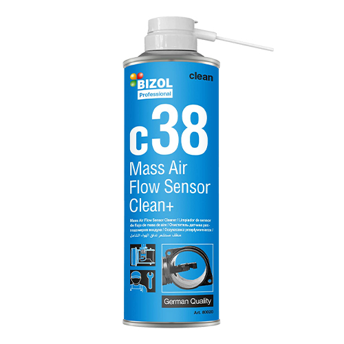Очисник датчика масової витрати повітря (ДМВП) Bizol Mass Air Flow Sensor Clean+ c38 300 мл