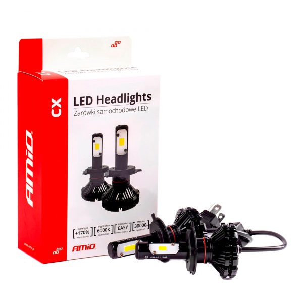 Автолампа світлодіодна AMiO CX H1 30 Вт 2 шт.(1072)