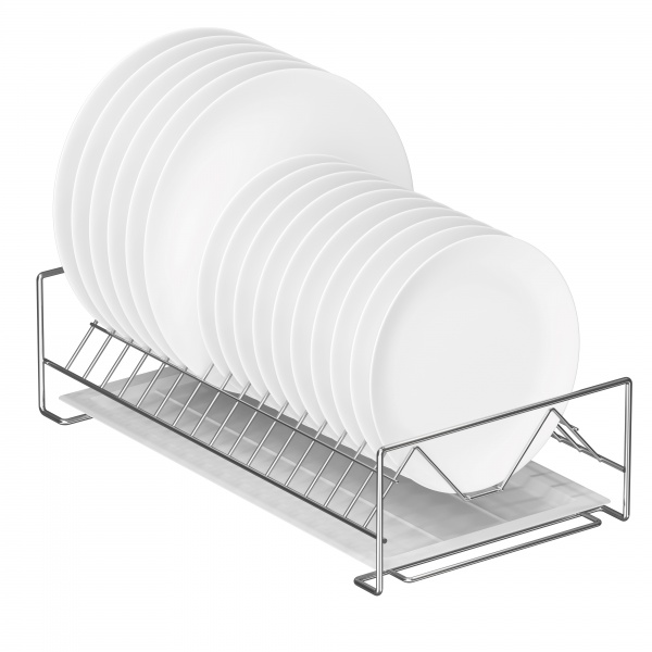 Сушилка для посуды одноярусная без крепления на стену (СП24222)