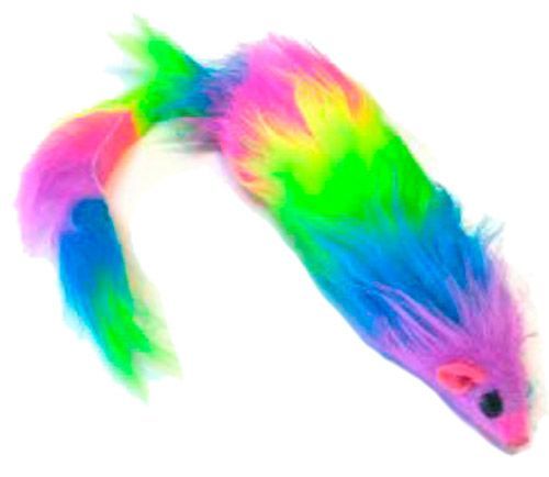 Игрушка для котов Lilli Pet Мышка разноцветная