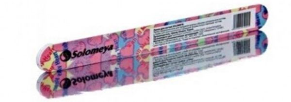 Пилочка для ногтей Solomeya 180/220 72067