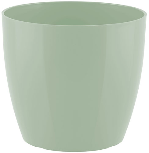 Горщик пластиковий Artevasi San Remo круглий 0,6л бірюзовий 