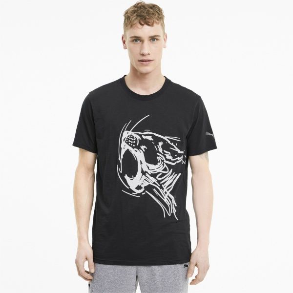 Футболка Puma Performance Graphic SS Tee 51944901 L чорний