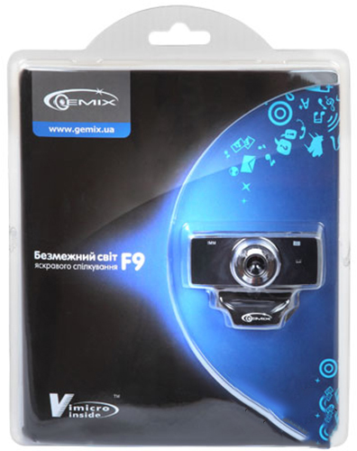 Веб-камера Gemix F9 Black Edition