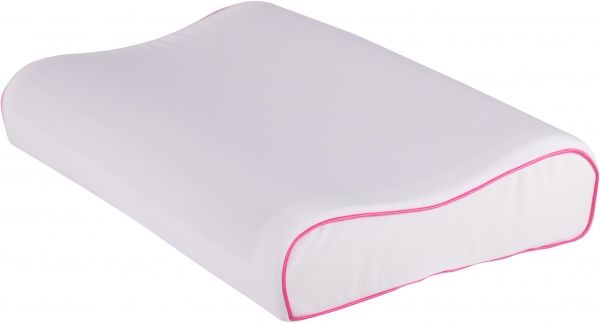 Подушка Contour Pink 60x40x11 см Ecogel