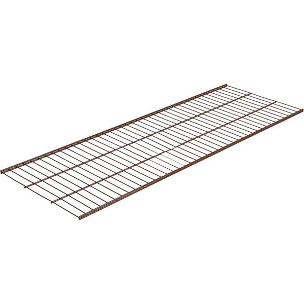 Полка Kolchuga 1206х406 мм коричневая