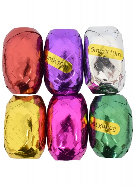 Стрічка полiпропiленова 18611 0,5 см 10 м в асортименті 