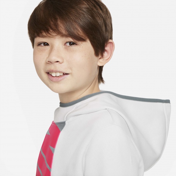 Свитшот Nike B NSW AMPLIFY PO DM8067-025 р. L серый