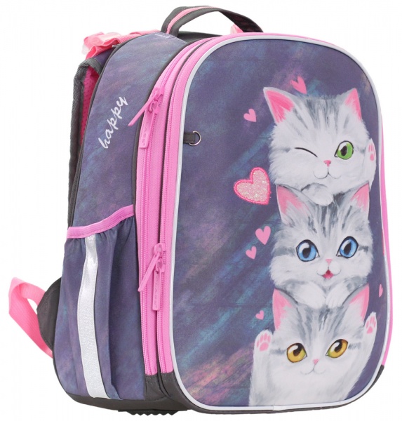 Рюкзак каркасний CLASS SchoolCase Mini Kittens 2207C