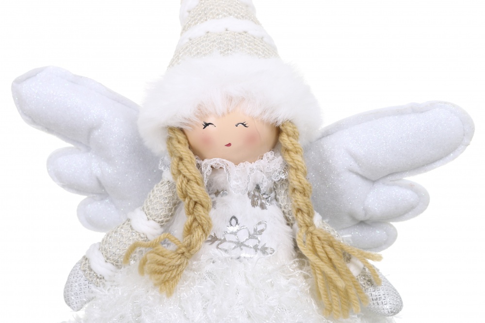 Декорация новогодняя Ангелочек 44 см