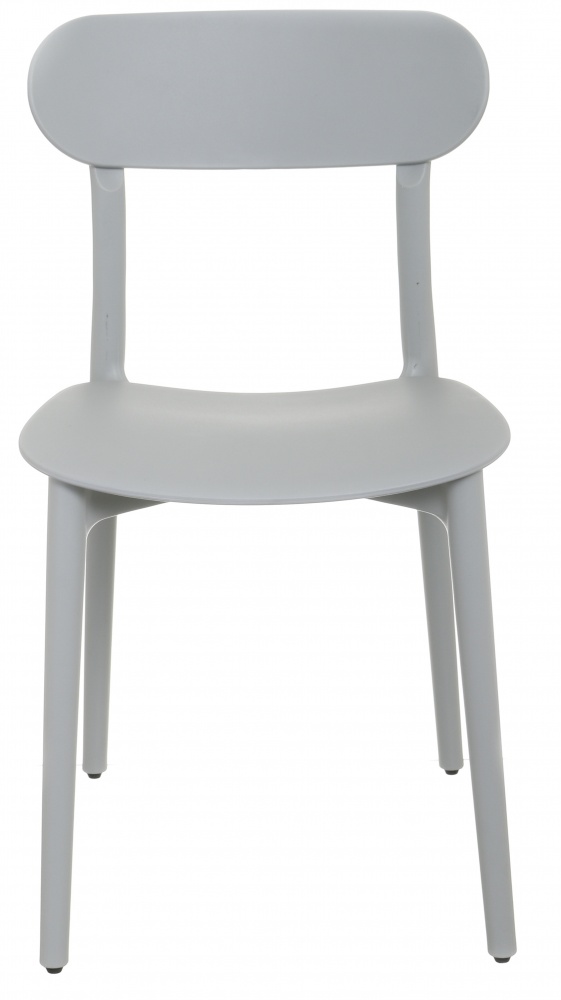 Стул Центр Меблів пластиковый Бама 52х43х79 см / серый