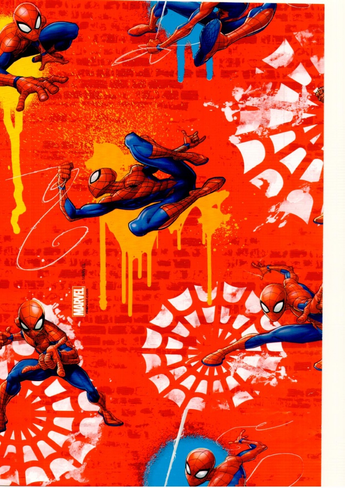 Папір для пакування Marvel ліцензована з прінтами 70x150 см