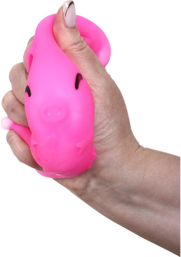 Іграшка-антистрес PIXIE зефірка тваринка неонова 124-132 г 7 см в асорт. CKS-10793