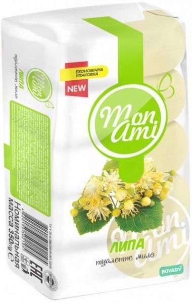 Мыло Mon Ami Липа 300 г 5 шт./уп.