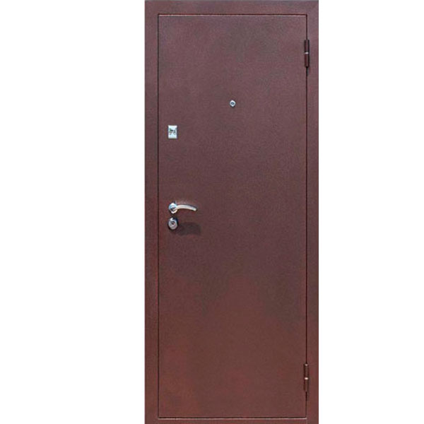 Двери металлические Стройгост 5 Венге Стандарт 880x2060x60 мм правые