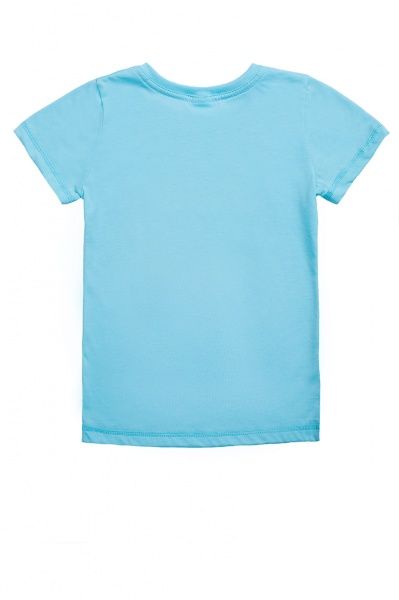 Футболка для мальчиков Luna Kids с принтом Smile р.98 аквамарин 