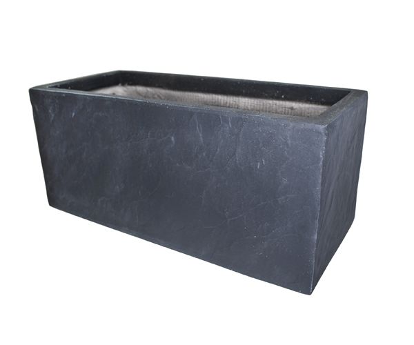 Кашпо Engard Сицилия GA03-3 прямоугольный 80 л графит 