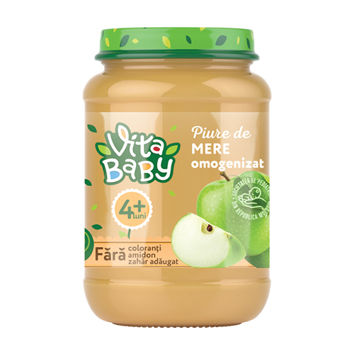 Пюре Vita Baby Яблуко без цукру 