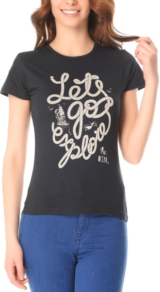 Футболка Miss 150 Lets Goo 11386318/31 M M темно-синий