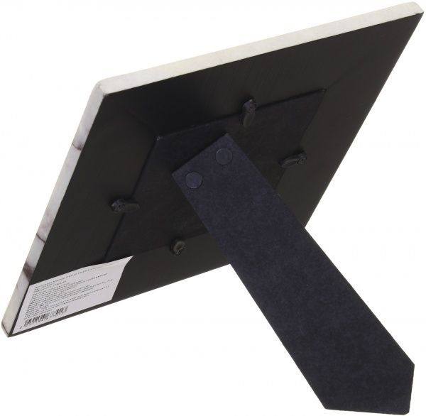 Рамка для фото Мрамор 19х19х1,5 см серо-розовый 10x10 см серо-розовый 