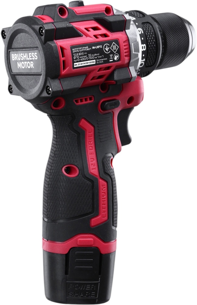 Шуруповерт акумуляторний Expert Tools IN-LXF12