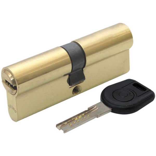 Цилиндр Bruno Security 40/40 80 мм латунь