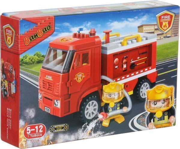Конструктор BanBao Пожежники Автомобіль 3