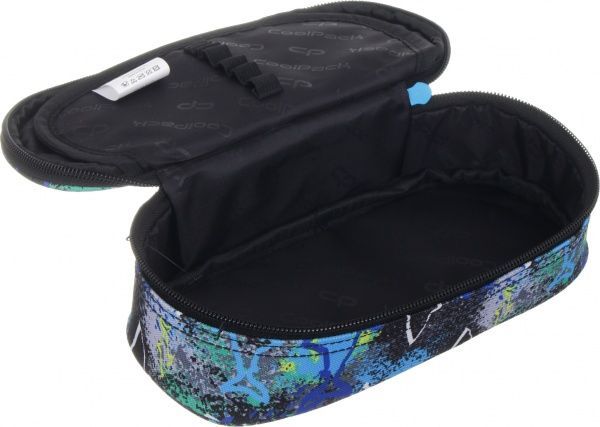 Пенал Campus Sharks CoolPack синий с рисунком