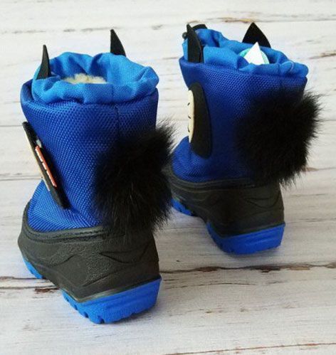 Сапоги Alisa Line Cat р.24-25 синий 