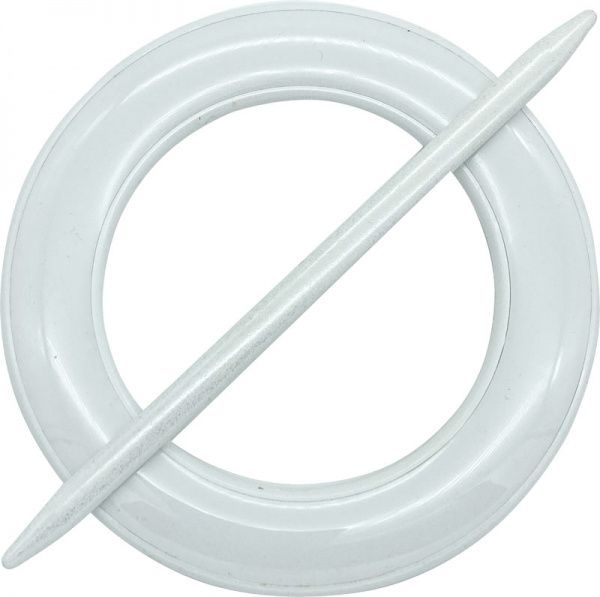 Декор Круг d150 мм белый С001-0 MISLT