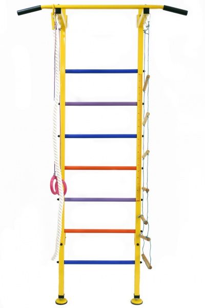 Шведська стінка дитяча PLENERGY Lion жовта SH005-BK 