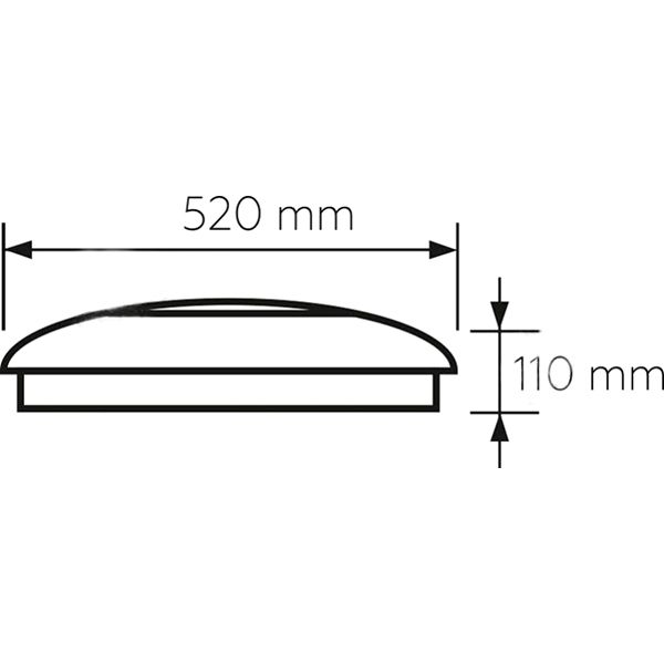 Светильник светодиодный Eurolamp Amber N1 музыкальный с пультом ДУ 72 Вт белый 3000-6500 К 