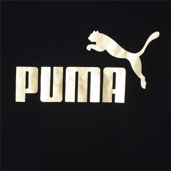 Футболка Puma ESS+ Metallic Logo Tee 58689001 р. L черный