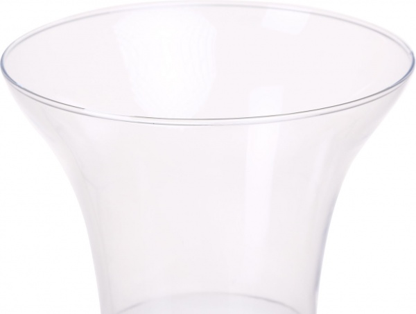 Ваза Журавель H40 D17 см 40 см прозорий 