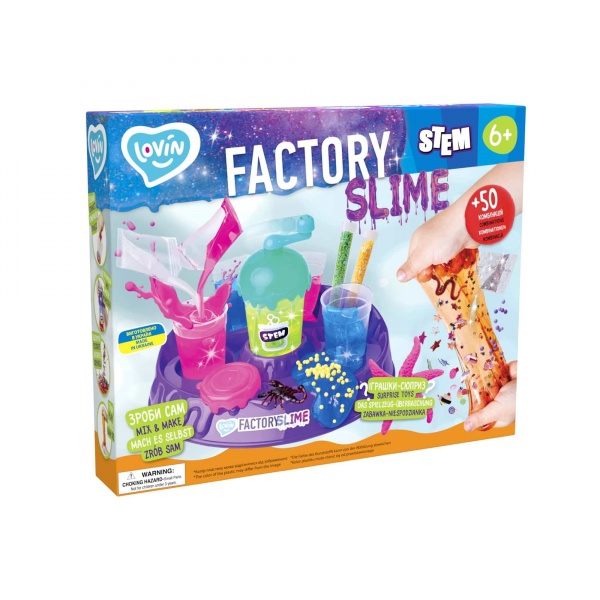 Набор для экспериментов Lovin Slime Factory 80155
