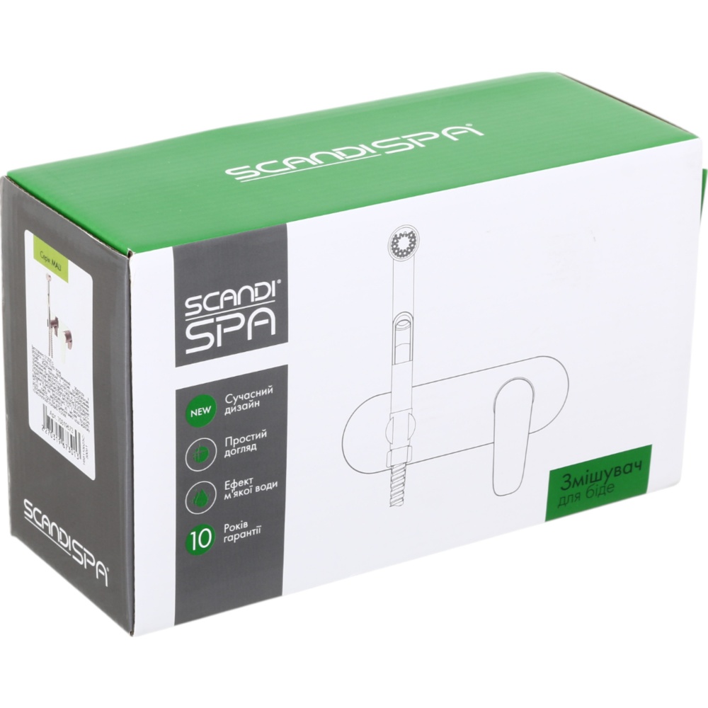 Гигиенический душ ScandiSPA Mali хром