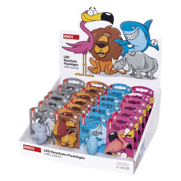 Брелок-фонарик Emos 3xLR54 Р4710 в ассортименте 
