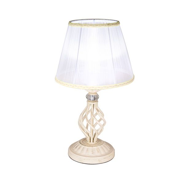 Настольная лампа Altalusse 1x40 Вт E14 кремовый/белый INL-6121T-11 Ivory white 