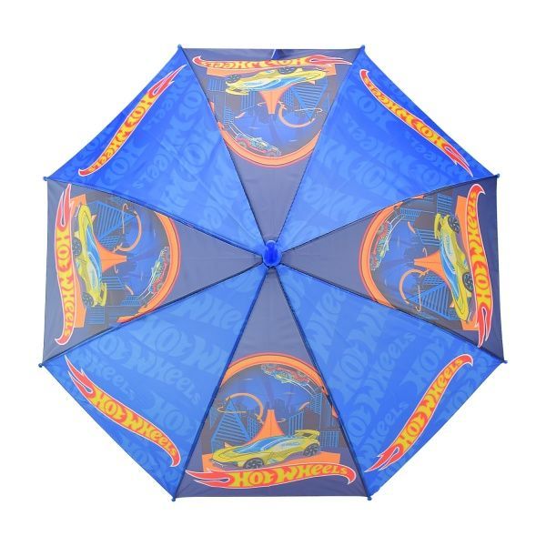 Парасолька дитяча Hot Wheels L8208, 67 см, купол 86 см синій 