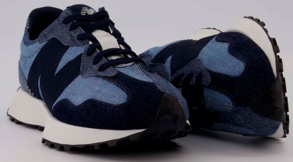 Кроссовки New Balance MS327PA р.US 8,5 синий джинс
