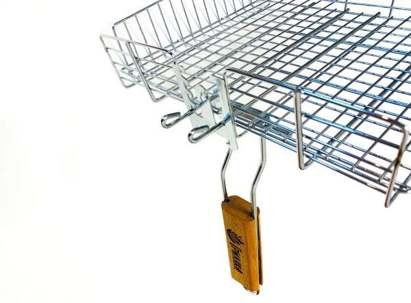 Решетка-гриль со съемной ручкой Грыляка универсальная L 30х25 см + чехол