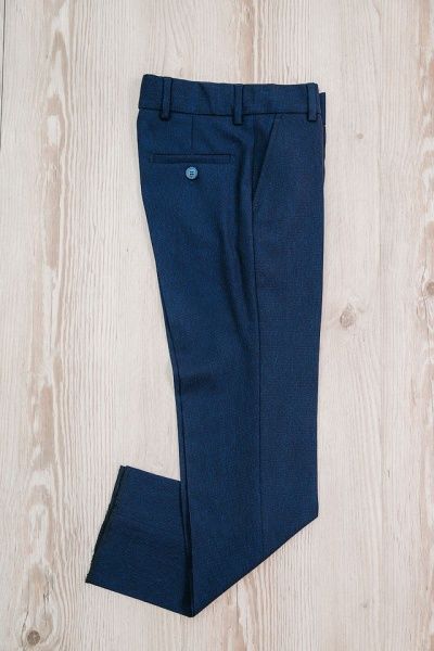 Штаны для мальчиков West-Fashion р.140 синий А118Б 