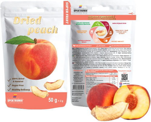 Персик Spektrumix сушений 50 г