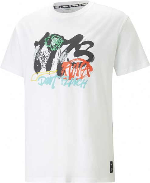 Футболка Puma SHOWCASE TEE 2 53923701 р.S белый